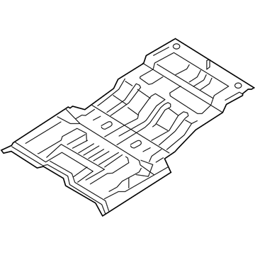 Lincoln Navigator Floor Pan - 9L1Z-7811215-A