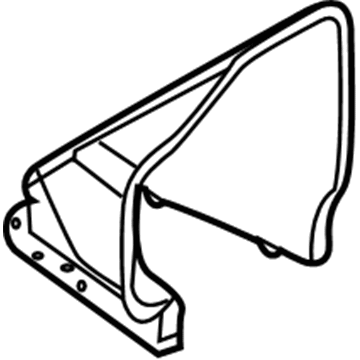 Ford 2L1Z-78112W37-BA Extension Panel, Rear 2L1Z-78112W37-BA Ford Extension Panel, Rear Illustration 1 of 1