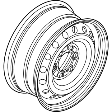 Ford KB3Z-1015-D Wheel Assembly