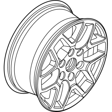 Ford N1WZ-1007-V Wheel, Alloy