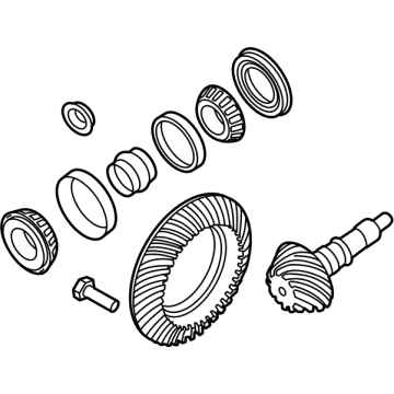 Ford PC3Z-3222-D Gear And Pinion Assembly - Driving