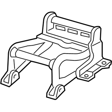 Ford 1L2Z7863160CA Frame & Spring - Rear Seat