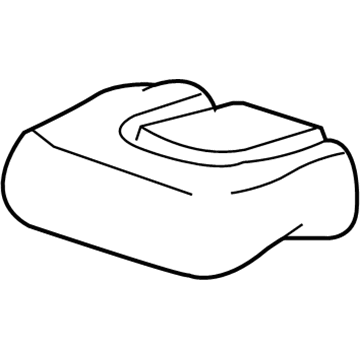 Ford 4L2Z-7863804-DAA Cover Assembly - Rear Seat