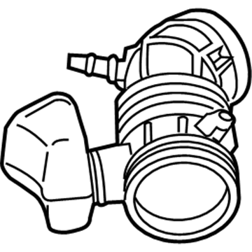 Ford Edge Air Intake Coupling - F2GZ-9B659-C