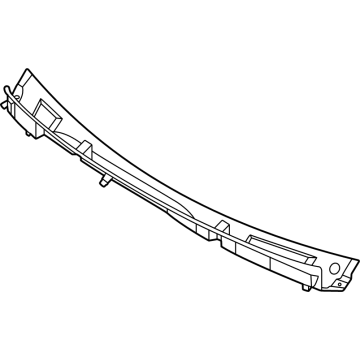 Ford NK4Z-16C630-AB Cowl Vent Panel
