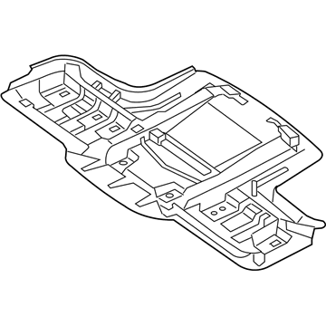 Ford 4L2Z-78519K22-AA Bracket, Rear Upper 4L2Z-78519K22-AA Ford Bracket, Rear Upper Illustration 1 of 1