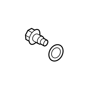 Ford EJ7Z-6730-B Plug - Oil Drain