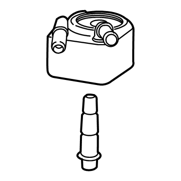 Ford DK4Z-6A642-A Oil Cooler Assembly