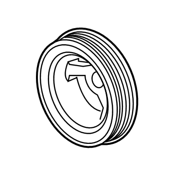 Ford HL3Z-6312-A Pulley - Crankshaft