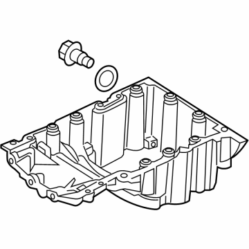 Ford PK4Z-6675-A Pan Assembly - Engine Oil