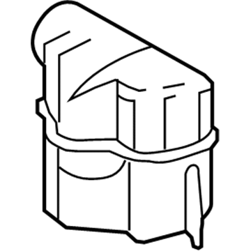 Ford 7S4Z-9E648-A Resonator Assembly