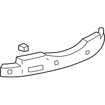 Lincoln XW4Z-17754-AA Isolator Assembly - Bumper