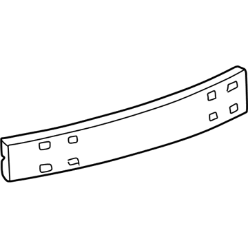 Lincoln 1W4Z-17757-AA Bumper Assembly - Front