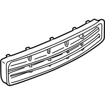 Lincoln XW4Z-17B814-AA Grille - Bumper