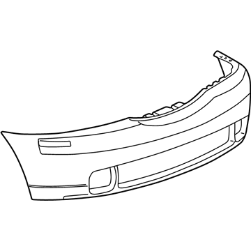 Lincoln LS Bumper Cover - 4W4Z-17D957-AAB