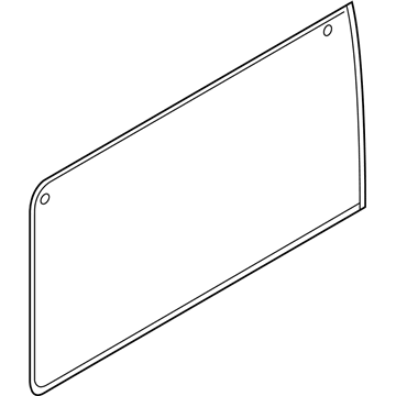 Ford BK3Z-6129711-AE Glass - Quarter Window