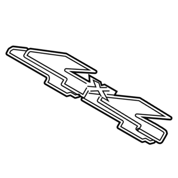 Ford YL5Z-9942528-AAB Name Plate