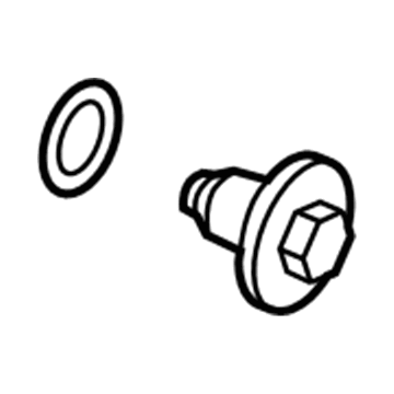 Ford F6TZ-6730-BA Plug - Oil Drain