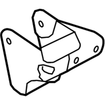 Ford 5L8Z-6A023-BA Mount Bracket, Passenger Side 5L8Z-6A023-BA Ford Mount Bracket, Passenger Side Illustration 1 of 1