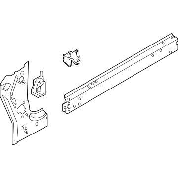 Ford LX6Z-7810110-G Member - Side Floor