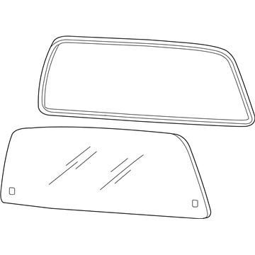 Ford 7A2Z-3542006-B Window Assembly - Back