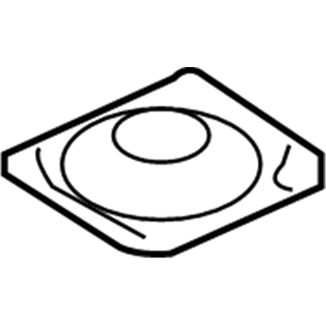 Lincoln 6E5Z-54111B42-A Plate