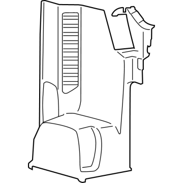 Ford CK4Z-6131113-WC Trim Assembly - Quarter Upper