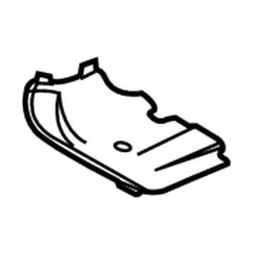 Ford 1L2Z-7811124-AA Reinforcement Plate 1L2Z-7811124-AA Ford Reinforcement Plate Illustration 1 of 1