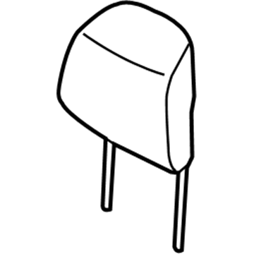 Lincoln EJ7Z-25611A08-A Head Rest Assembly