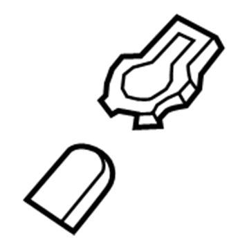 Ford F7AZ-17698-BA Button