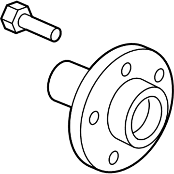 Ford 8L8Z-1104-A Hub Assembly - Wheel