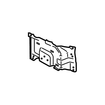 Ford JL3Z-17B984-A Plate - Bumper Mounting