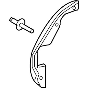Mercury 1L2Z-2K004-AB Shield - Splash