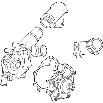 Ford EU2Z-8501-D Pump Assembly - Water
