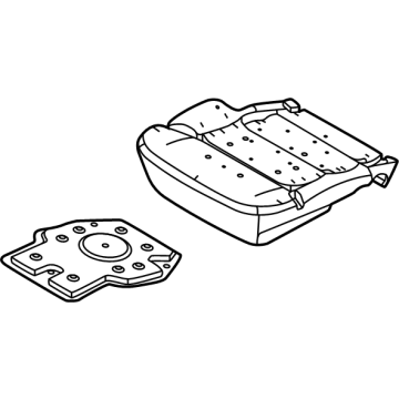 Ford PC3Z-1663223-C Pad - Seat Cushion