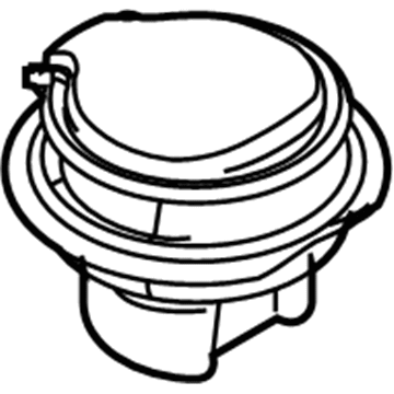 Ford 5L8Z-7804810-AAA Receptacle And Housing Assembly - Antenna