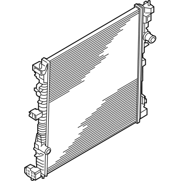 Lincoln L1MZ-8005-K Radiator Assembly