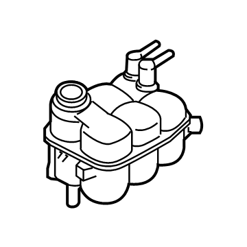 Lincoln L1MZ-8A080-B Tank Assembly - Radiator Overflow