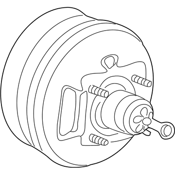 Ford 5L2Z-2005-B Booster Assembly - Brake