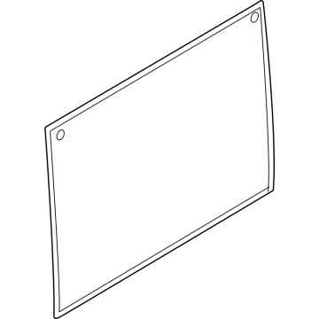 Ford BK3Z-6129711-AJ Glass - Quarter Window