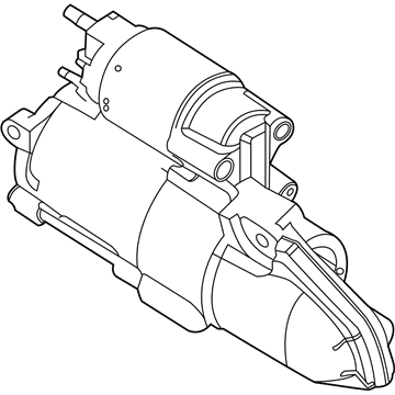 Ford L1MZ-11002-D Starter Motor Assembly