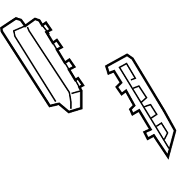 Ford EM2Z-19893-AC Louvre Assembly - Vent Air