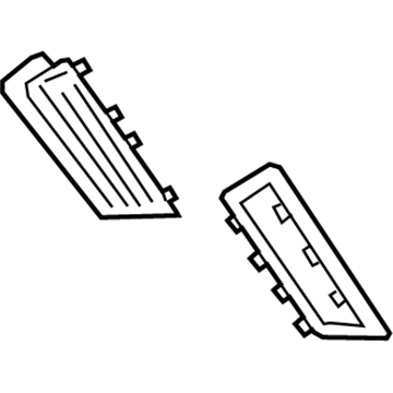Ford EM2Z-19893-AG Louvre Assembly - Vent Air