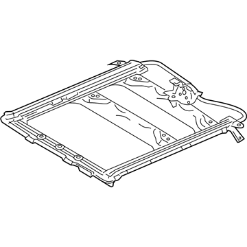 Mercury F8VY-54502C06-AA Rail Assembly - Roof