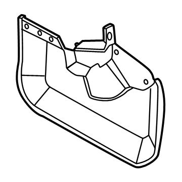 Ford EK3Z-16A550-CA Mud Guard