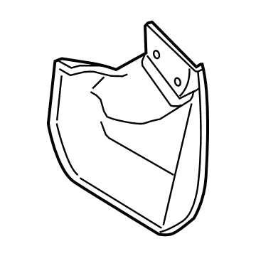 Ford BK3Z-9928371-AA Shield - Splash - Wheelhouse