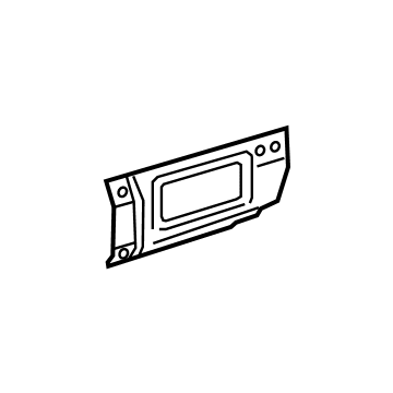 Ford BK3Z-6110129-B Panel - Body Rocker - Rear