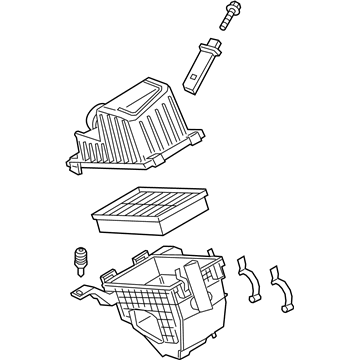 Ford KV6Z-9600-B Cleaner Assembly - Air