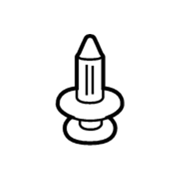 Ford -W705436-S300 Rivet - Plastic