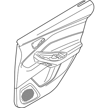 Ford G1EZ-5827406-AA Panel Assembly - Door Trim